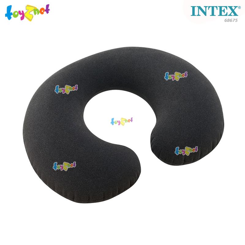 Intex Airbed 2.5ft (Jr. Twin) 0.76x1.91x0.22 m w/Built-in Foot Pump no.66950 Free Intex Travel Pillow