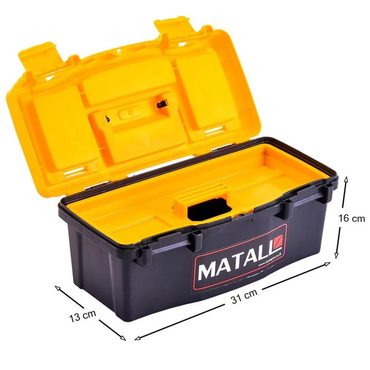 กล่องเครื่องมือพลาสติกอเนกประสงค์ PRO MATALL HL3078-H ขนาด 12 นิ้ว