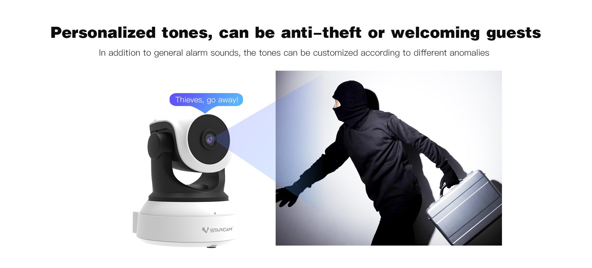 Vstarcam C24S กล้องวงจรปิดระบบ IP WIFI 2 MP มีไมค์และลำโพงในตัว IR 5-10 M. BY BILLIONAIRE SECURETECH C24S