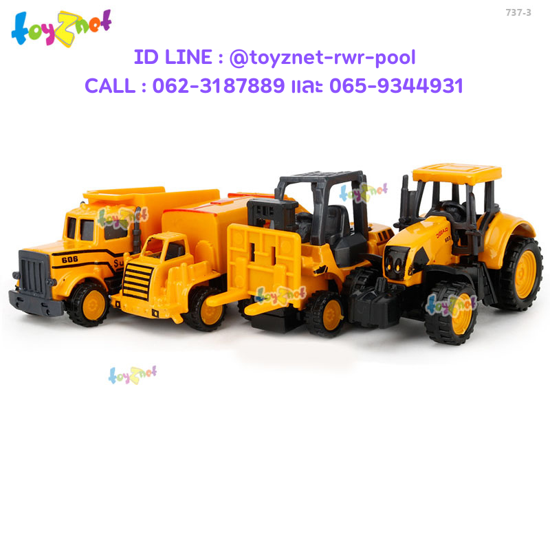 Toyznet Diecast Model Truck Set 1:64 no.737-3
