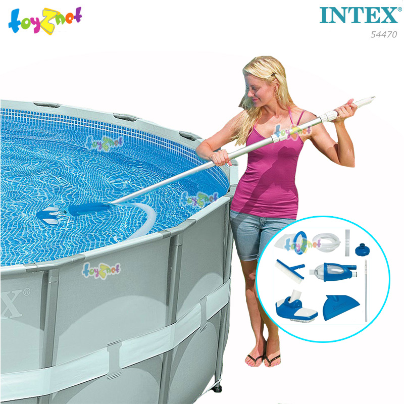 Intex 16ft Ultra Frame Pool Set w/Cartr.-Saltwater System (4.88 x 1.22 m) no.54470
