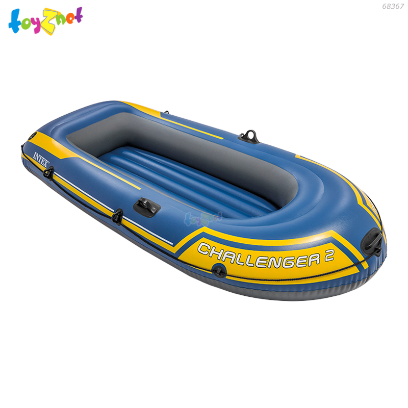 Intex Challenger 2 w/1.22m French Oars & DQI Air Pump no.68367