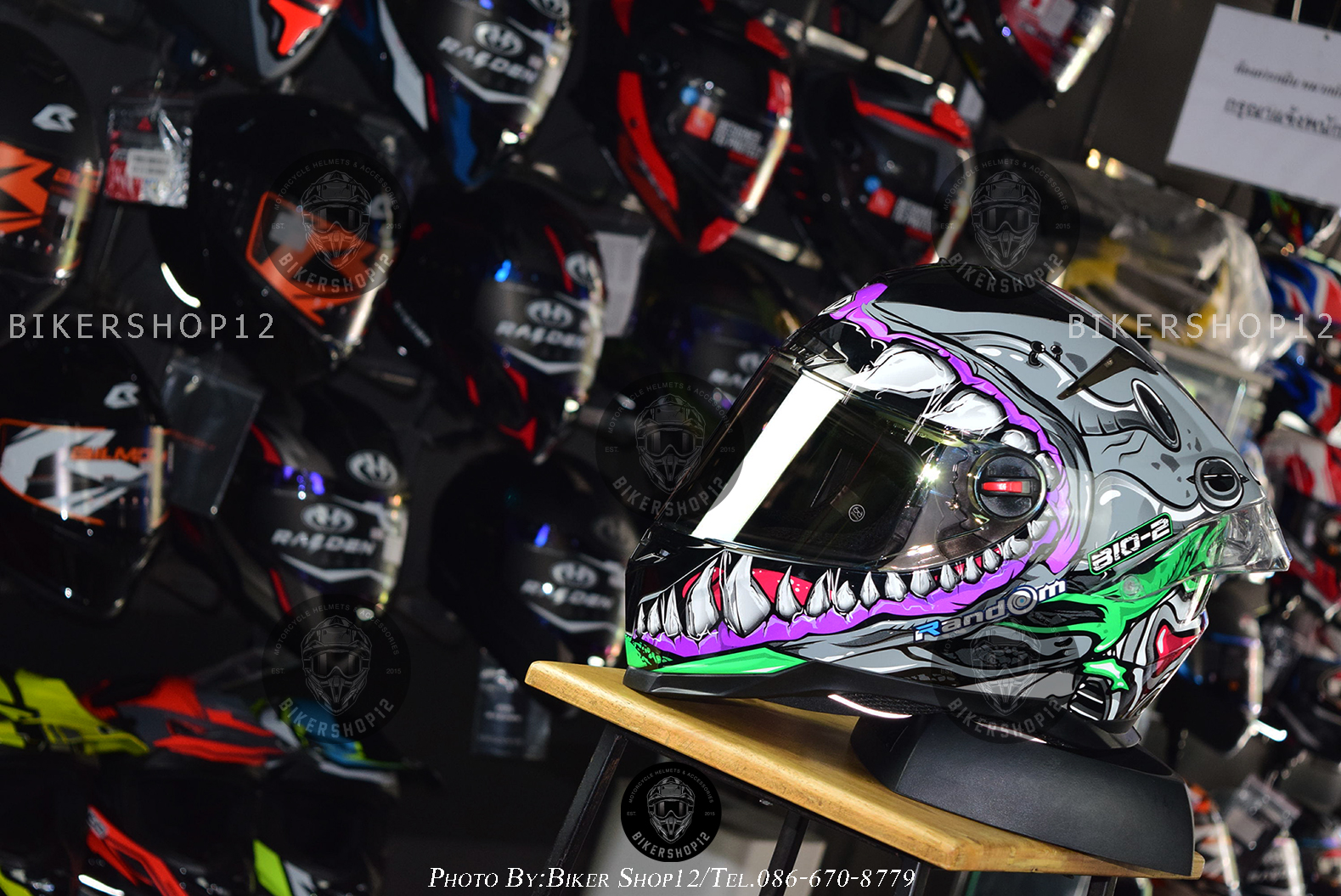 หมวกกันน็อคRD คละสี