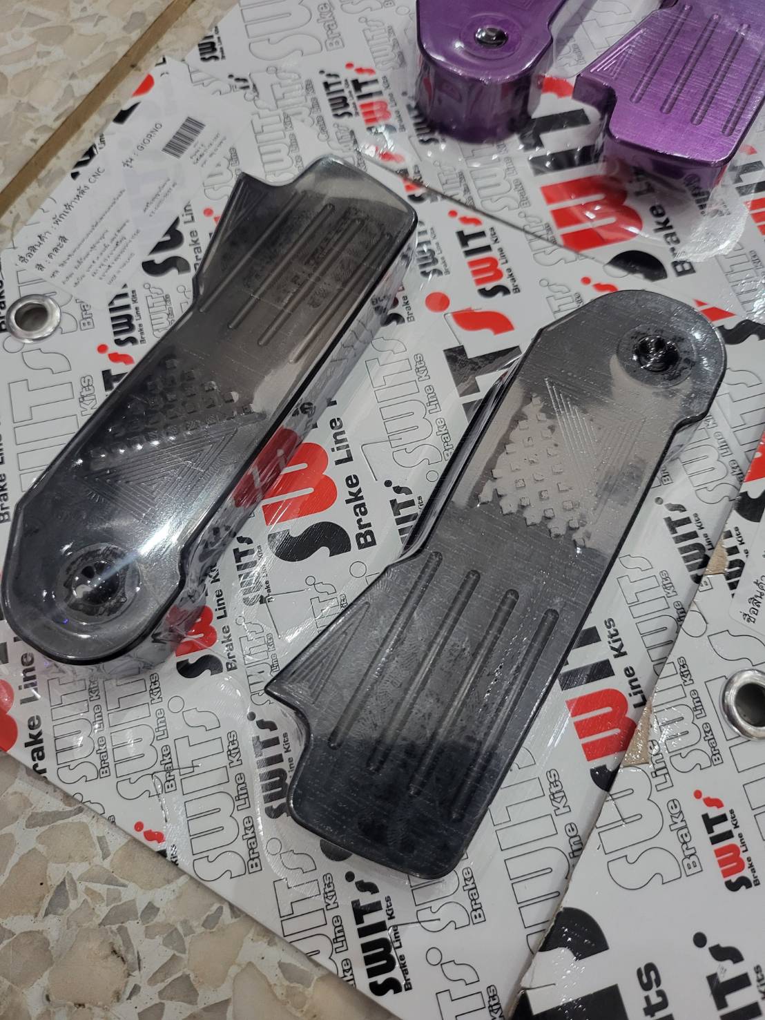 พักเท้าหลัง SWITS /CNC GIORNO125