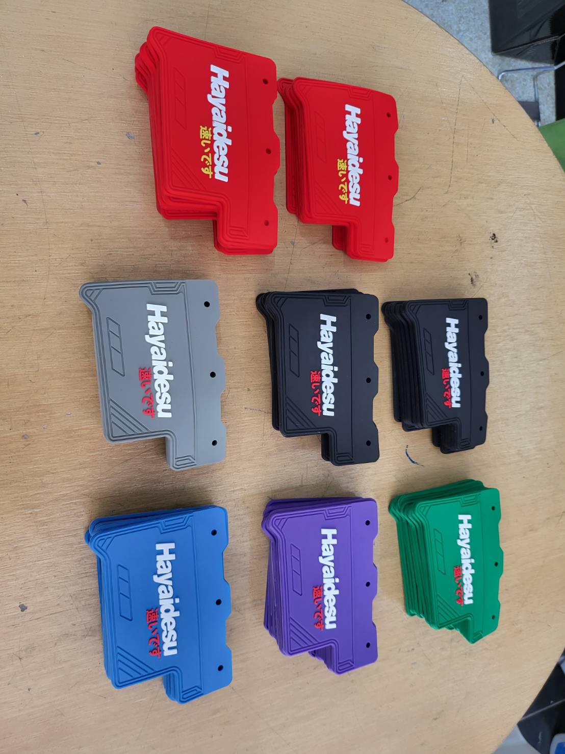 ยางกันดีดใน Giorno+ มี 6 สีให้เลือก