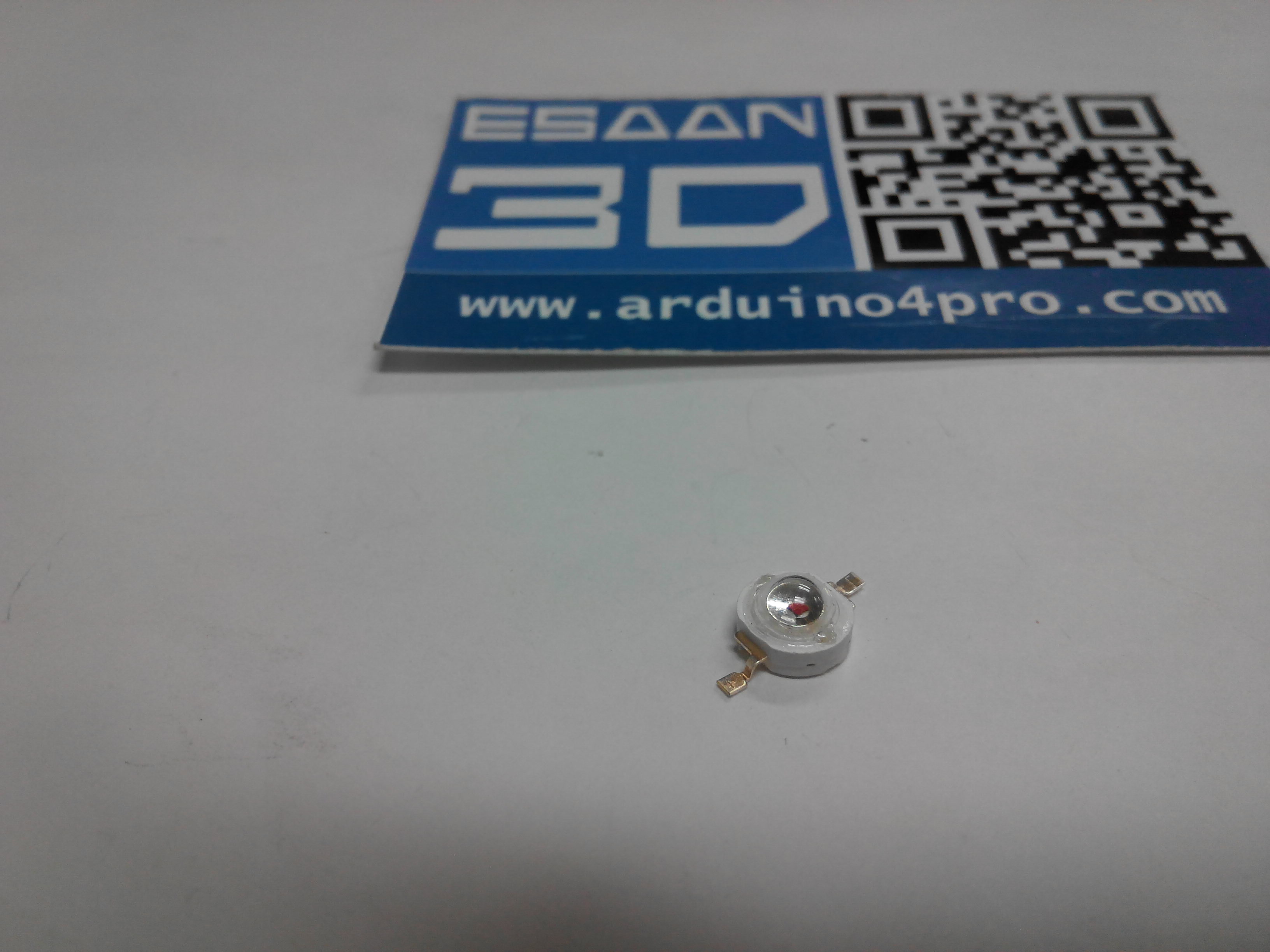 1W power LED แสงสีแดง แรงดัน 3.2-3.4V อัตราความสว่าง 100-120LM