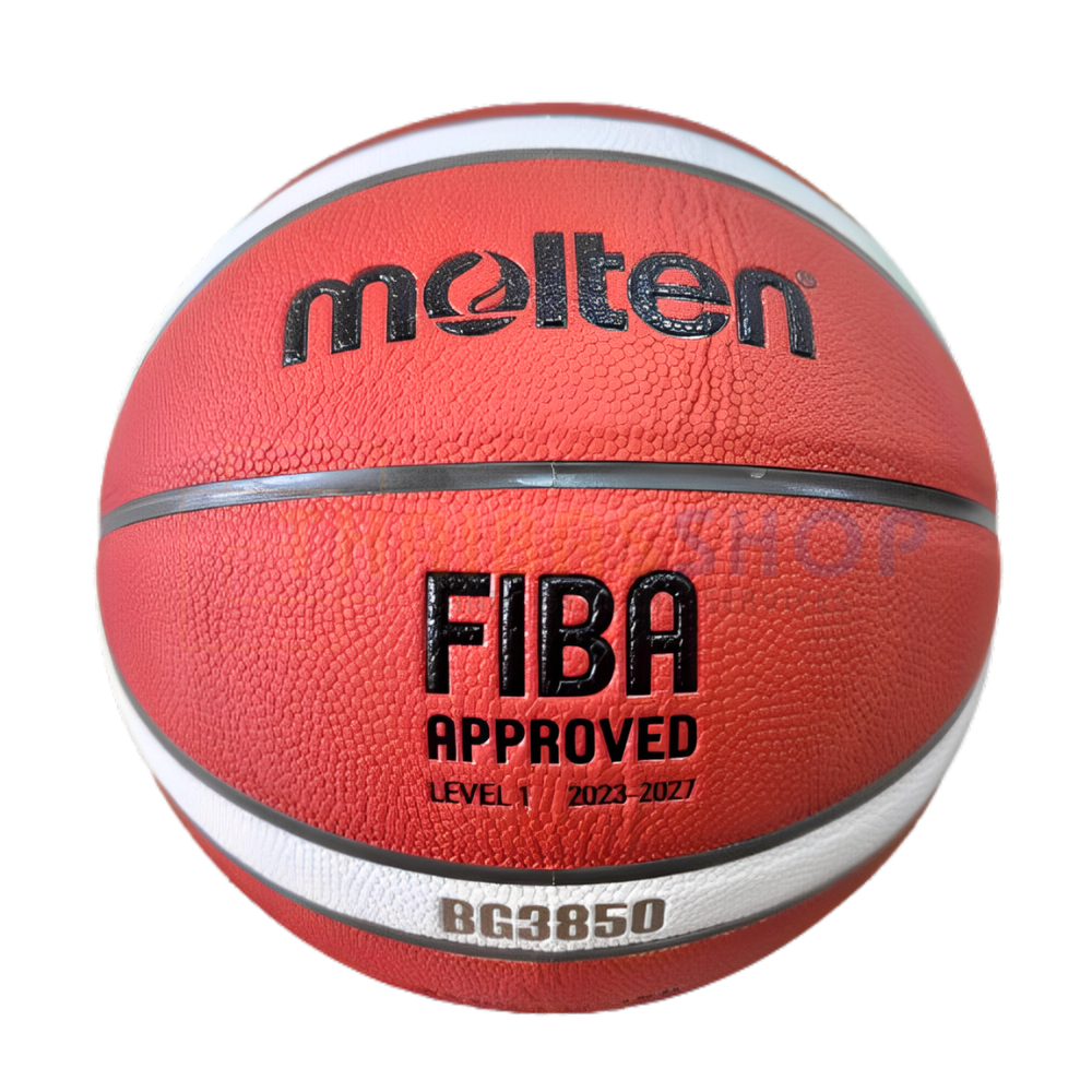 (ของแท้ 100%) บาสเกตบอล ลูกบาส Molten B6G3850 ลูกบาสเกตบอลหนังพียู(PU) เบอร์ 6 มีมอก. รุ่นใหม่