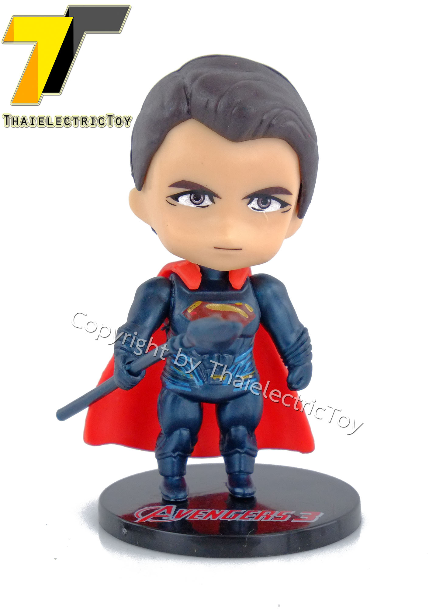 Set ของเล่นฮีโร่ marvel กับ DC สูง 10 ซม. มีฐานให้ทุกตัว