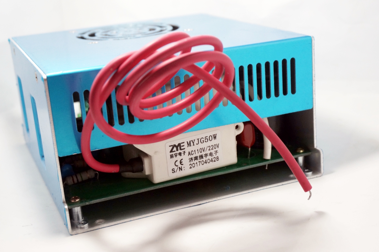 50W CO2 Laser Power Supply