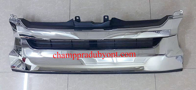 กระจังหน้า TOYOTA HIACE COMMUTER 14-16 โครเมี่ยม ทรงศูนย์