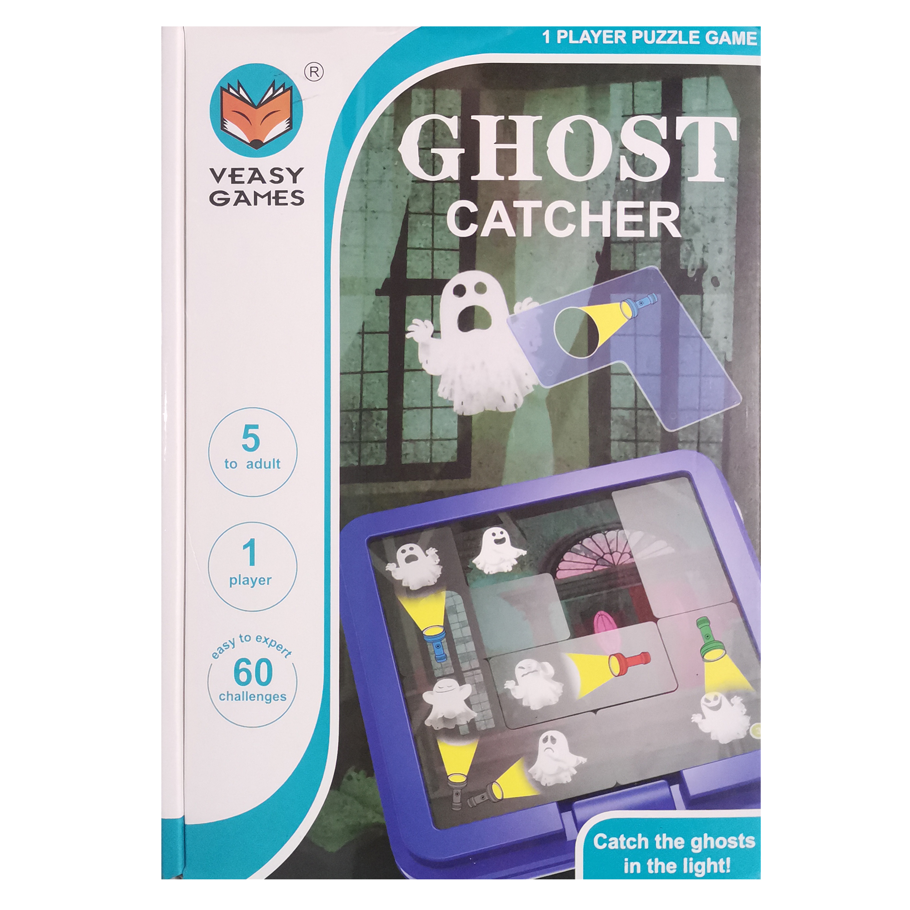 Game Puzzle Ghost Catcher Among Us Hunter Creative Pattern Logic Brain Education Toy เกมจับผี เกมปริศนา ฝึกความคิด พัฒนาIQ สมาธิ