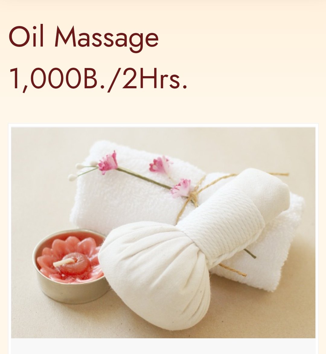 Oil Massage in Bangkok