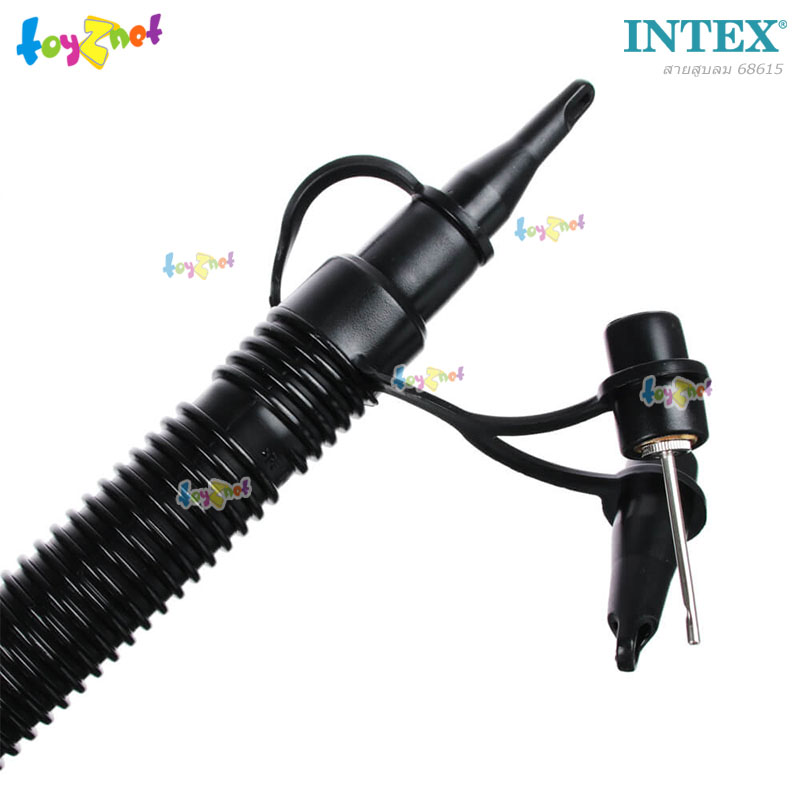Intex spare parts including 3 air pump heads and air pump needles of Double Quick III Air Pump No.68615