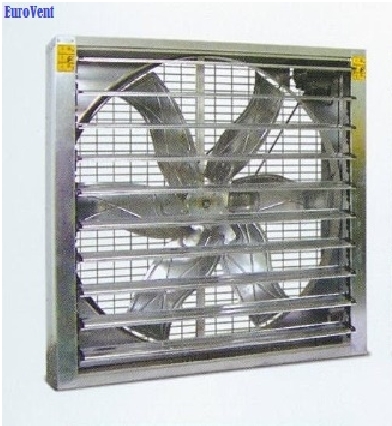 พัดลมระบายอากาศ30นิ้ว 1/2HP 220V พัดลมฟาร์ม With shutter