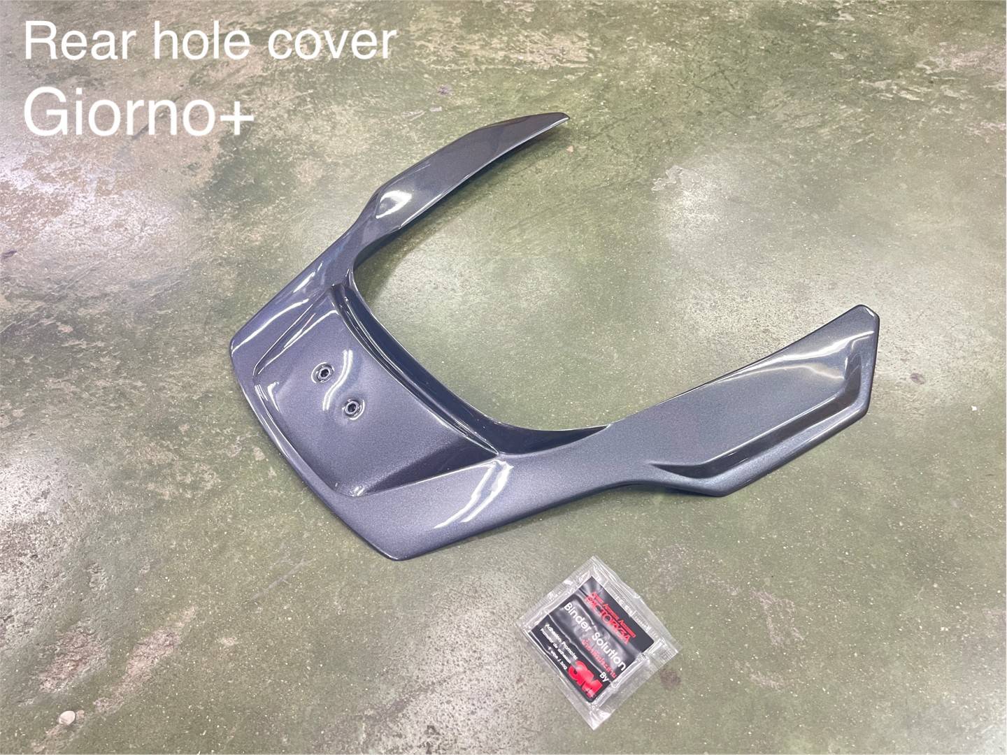 Giorno+ ตัวปิดรูมือจับท้าย (ไม่มีสปอยเลอร์ ) Rear hole cover 1500฿ ชุดตัวปิดรูมือจับท้าย พร้อมสปอยเลอร์ Rear hole cover with spoiler 2100฿