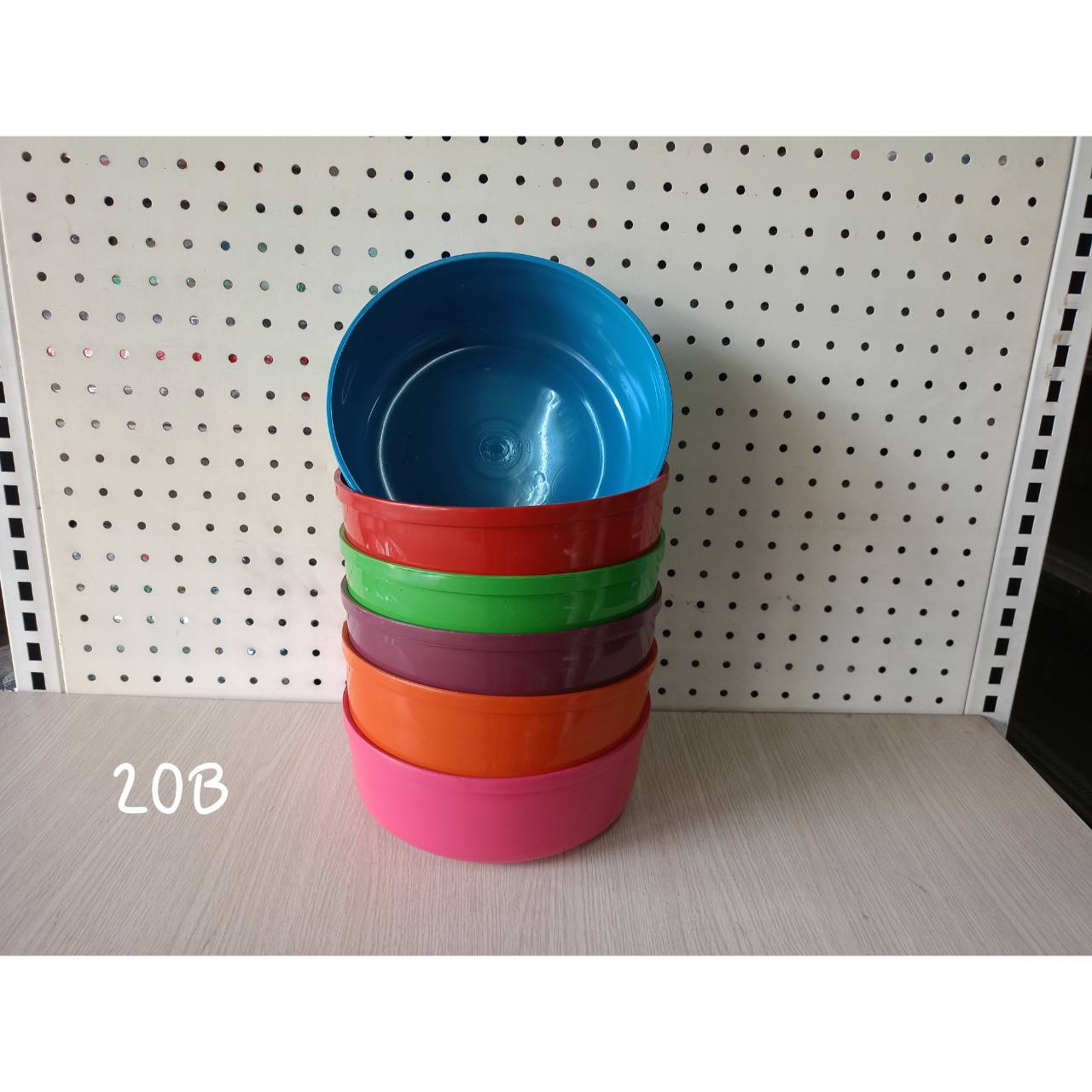 ขัน 20 ซ.ม. B (ดอกบัว)
