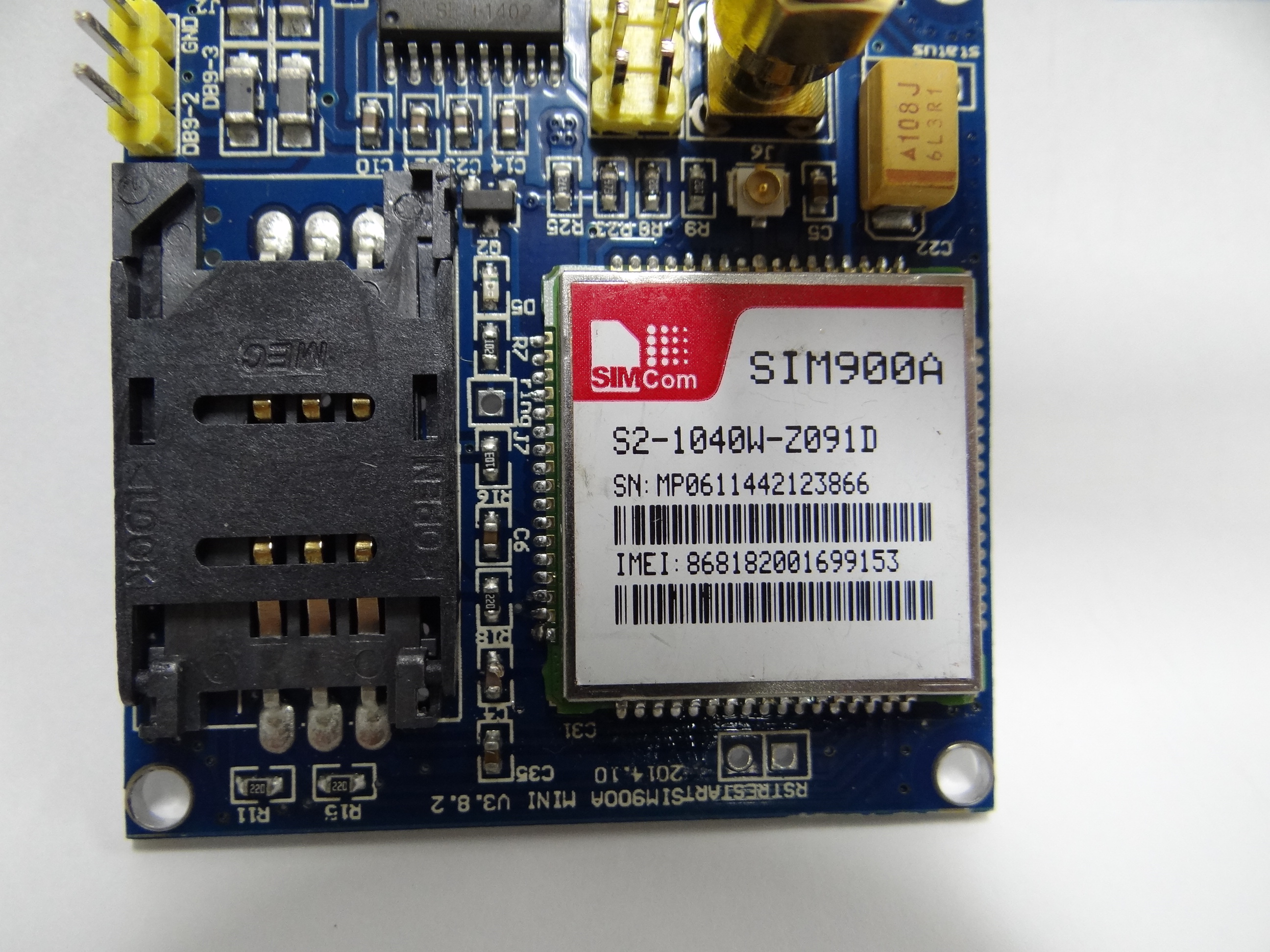 SIM900A V4.0 Kit Wireless Extension Module GSM GPRS Board Antenna