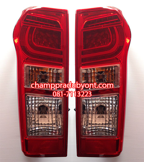 ไฟท้าย ISUZU ALL NEW D-MAX 2011-2018 1.9 BLUE POWER แดง LED