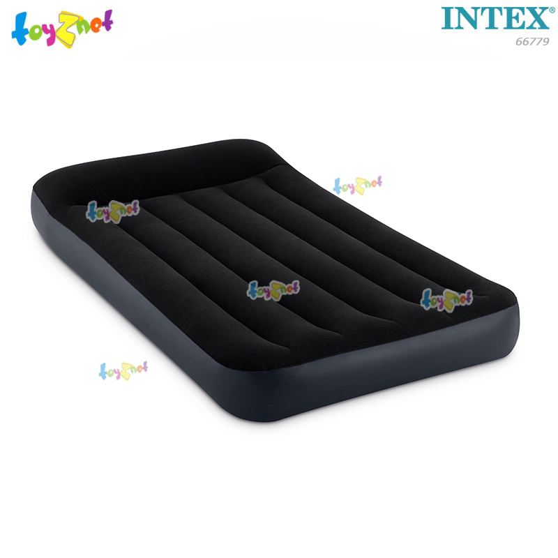 Intex TWIN Built-in Elec. Pump Pillow Rest Classic Airbed 0.99 x 1.91 x 0.30 m. No.66779