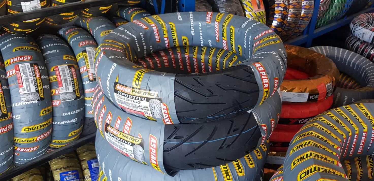 ยาง ASPIRA SPORTIVO เอสพีร่า สปอตติโว่ [Manufactured by a Jv Company with Pirelli Tiry S.P.A.]