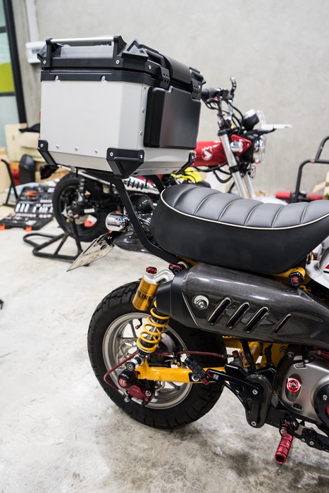 ตะแกรงแร็คหลังใส่กล่อง HONDA MONKEY 125 GRAND ราคา1600
