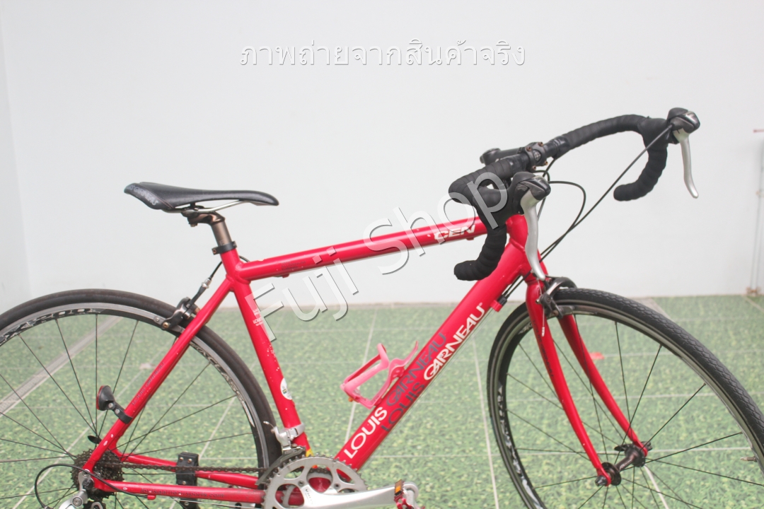 จักรยานเสือหมอบญี่ปุ่น - ล้อ 700c - มีเกียร์ - อลูมิเนียม - Louis Garneau CEN - สีแดง [จักรยานมือสอง]