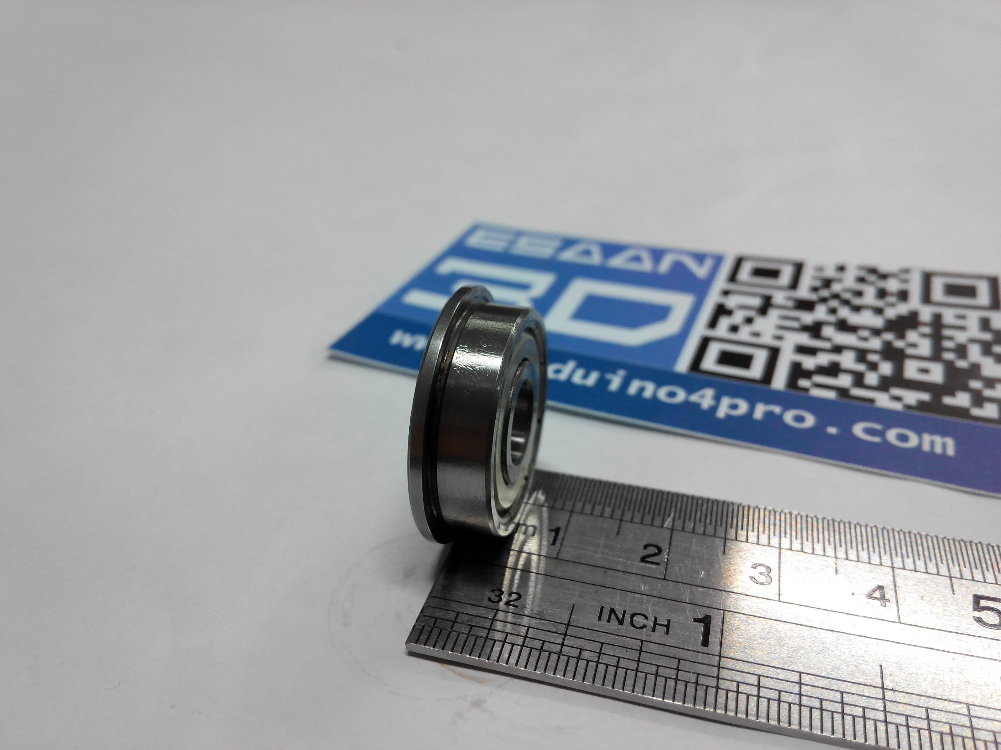 F608ZZ มีขอบข้าง 8mm* 22mm*7mm flange ball bearing