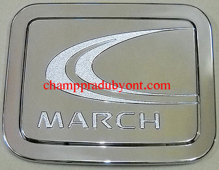 ครอบฝาถังน้ำมันโครเมี่ยม NISSAN MARCH 10-16