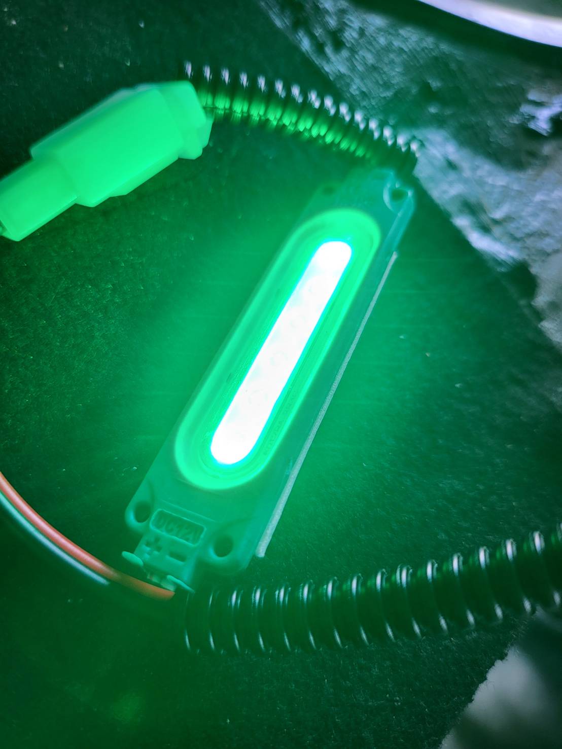 ไฟ LED ใส่ตรงฝาครอบแต่ง GIORNO สี แดง เขียว ขาว ฟ้า ม่วง ราคา250