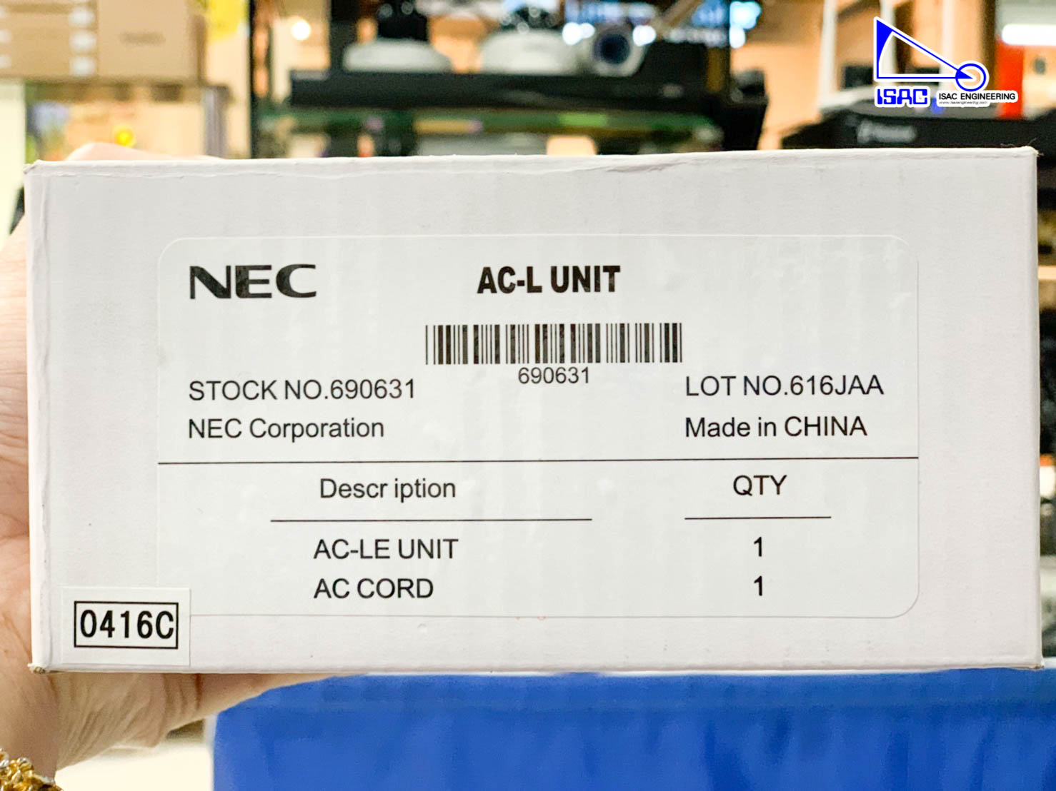 NEC AC-L UNIT Adapter