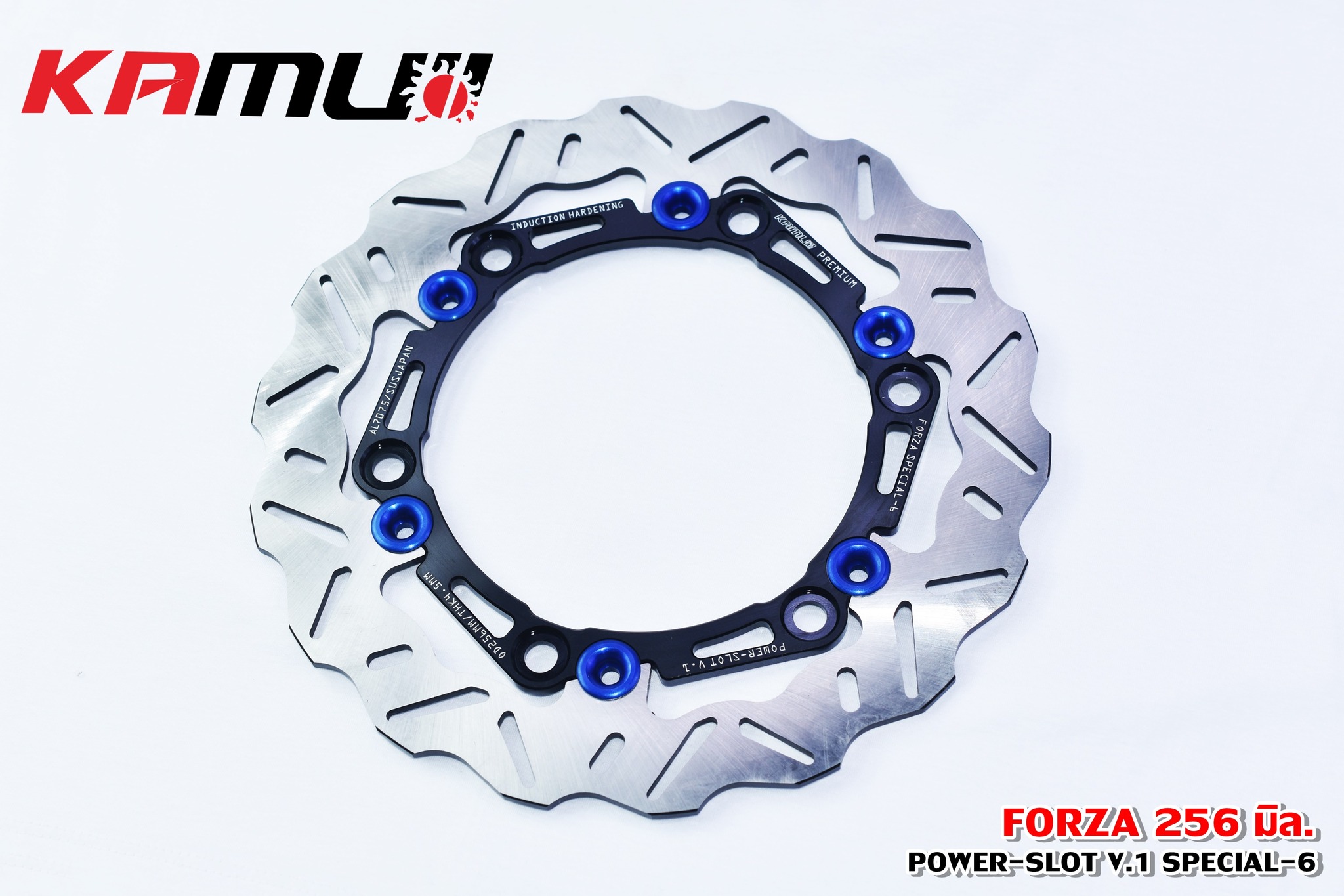 จานดิสก์หน้า ADV 350 / Forza 300-350 ขนาดเดิม 256 มิล. POWER-Slot V.1 Special-6