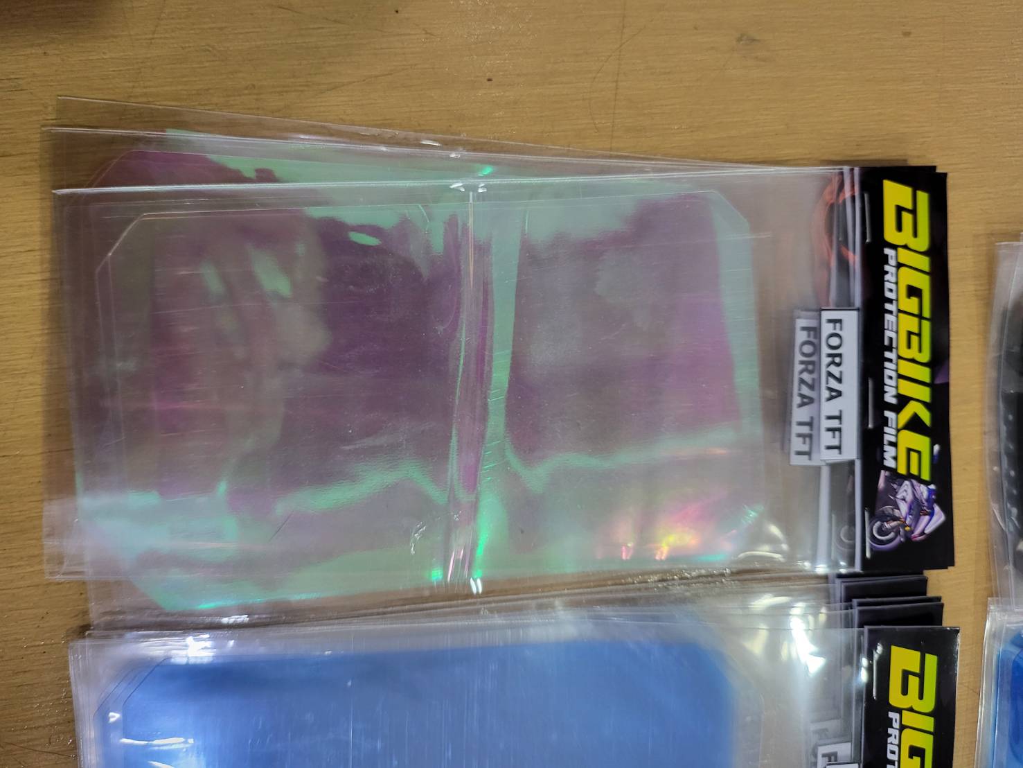 ฟิลม์กันรอยหน้าปัด ALL NEW FORZA 350 จอ TFT มีสีม่วง เขียว แดง ใส รุ้ง เหลือง น้ำเงิน ชา