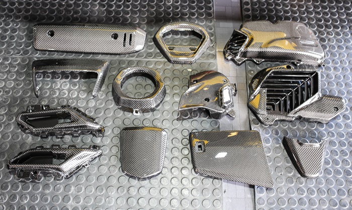 คาร์บอนเครฟล่าผ้าแท้ HONDA Giorno+ ทั้งคัน มีของพร้อมส่ง กรอง กันร้อนท่อ ฝาถังน้ำมัน ครอบไฟหน้า ครอบพักเท้า ครอบไฟส่องป้าย ฝาเก๊ะ หม้อน้ำ หัวแคร้ง
