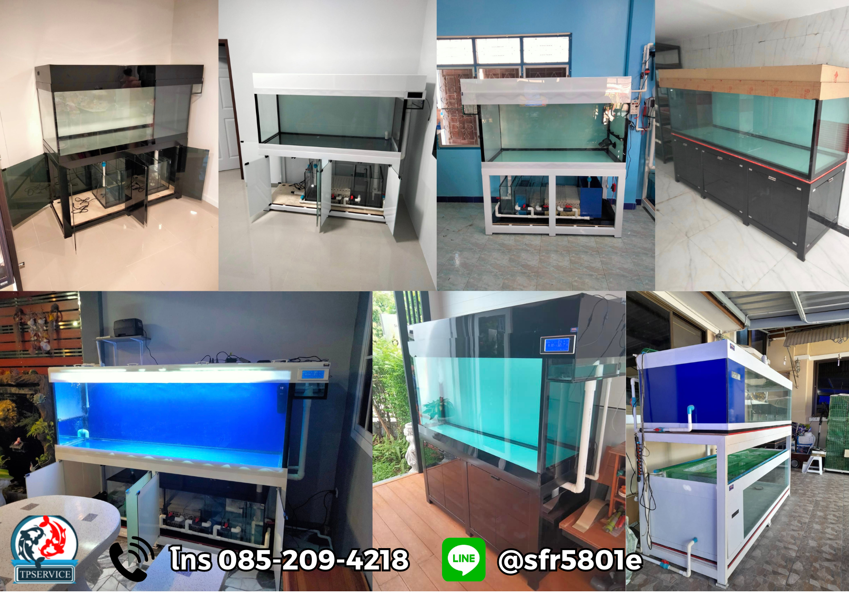 ตู้ปลามือหนึ่งมือสอง คุณภาพสูง ราคาถูก ติดต่อ 085-209-4218