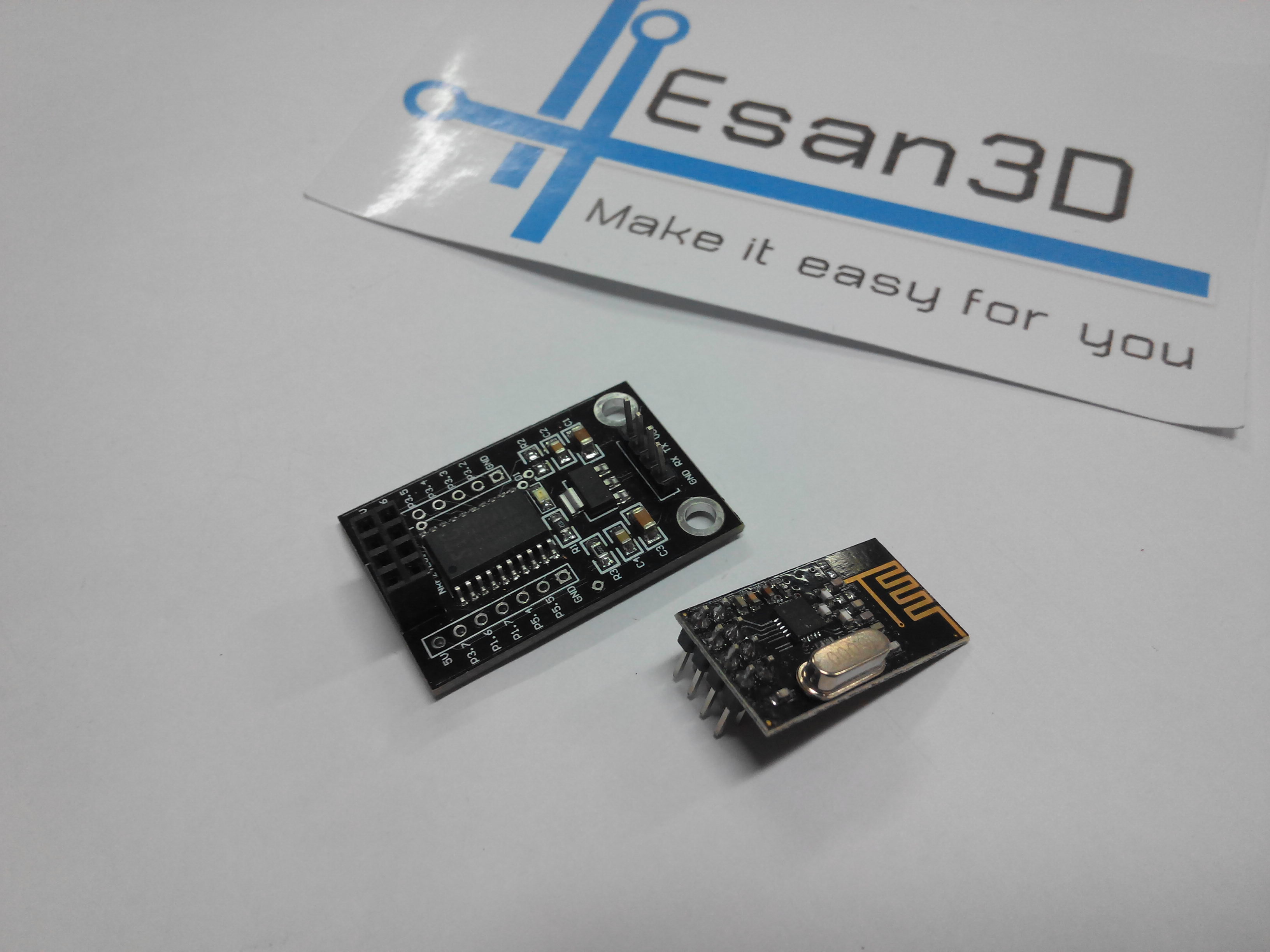 STC15F204 + nRF24L01 wireless