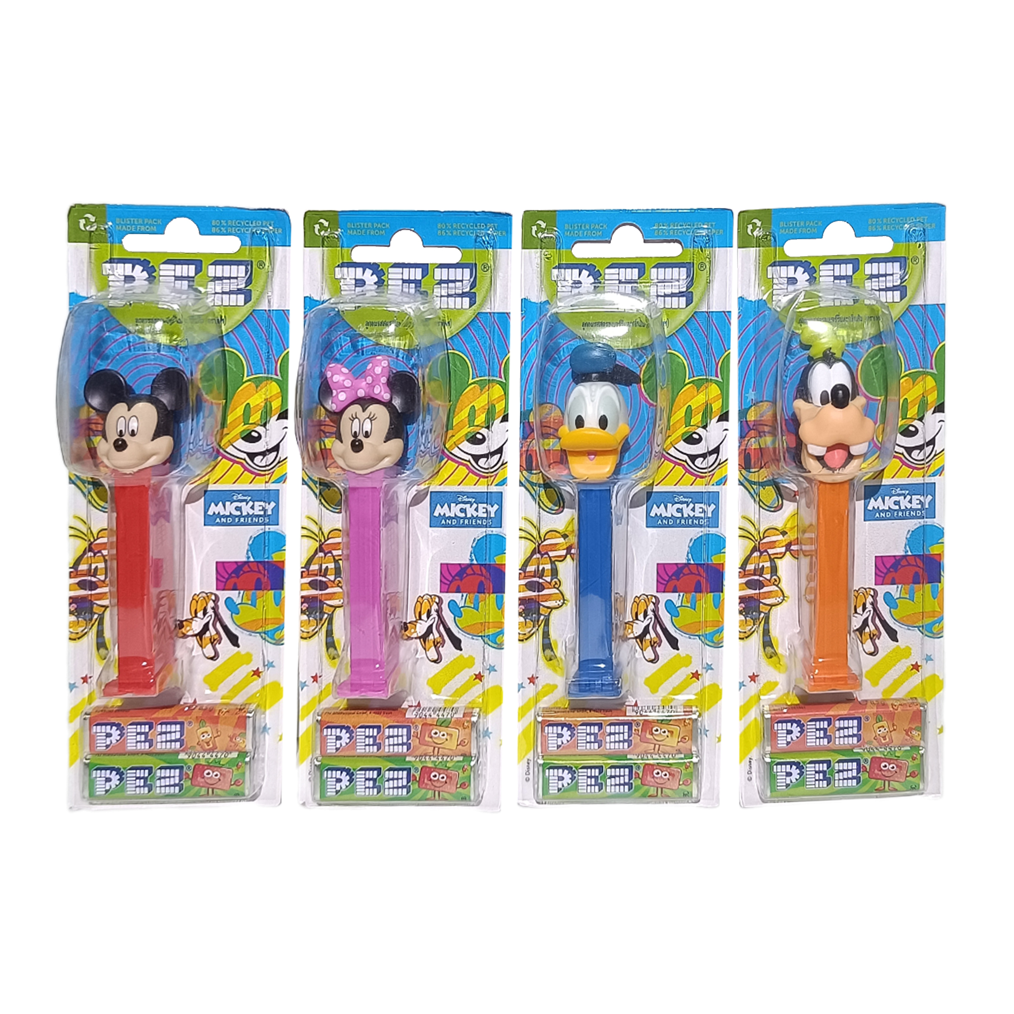 PEZ Dispenser Mickey and Friends Disney Limited Variant ลูกอมเพซตัวการ์ตูน ลายมิกกี้เมาส์ ดิสนีย์ อมยิ้มรุ่นพิเศษ