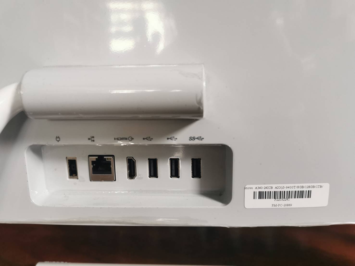 คอมตั้งโต๊ะ Lenovo ideacentre A340-24ICB Core I5-9400T Ram8 HDD 1 TB SSD128 จอ Full HD 23.8 นิ้ว ไร้ขอบ พร้อมใช้