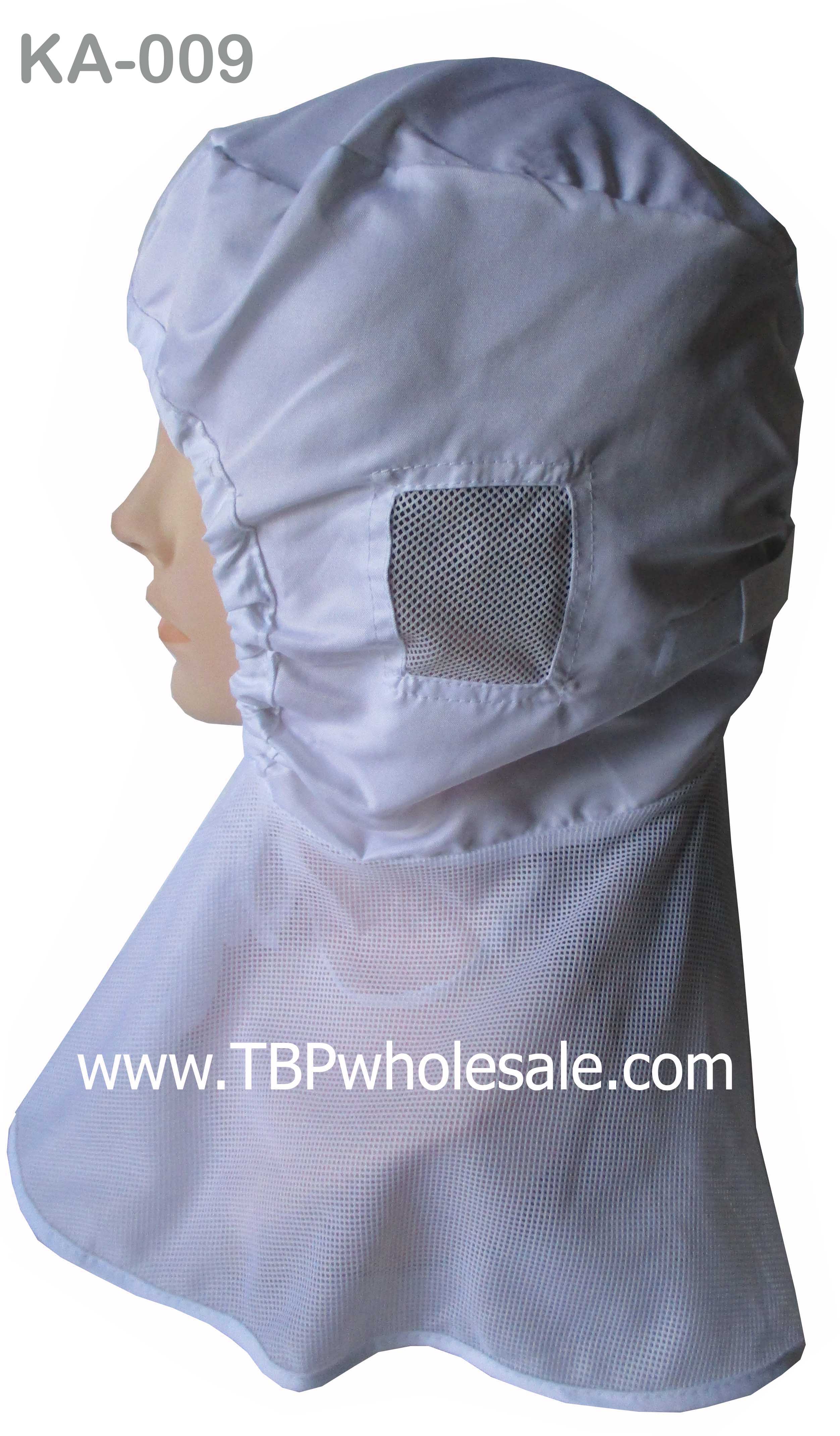 KA-009===ราคาส่ง 95 บาท ขั้นต่ำ 100 ใบ หมวกคลุมบ่า ผ้าทั้งใบกรอบหน้ายางยืด เจาะรูตาข่ายตรงหู ตรงคางติดตีนตุ๊กแก และตาข่ายคลุมบ่า (ผ้าโทเร210เส้น) สนใจติดต่อ 0810110084/023972066