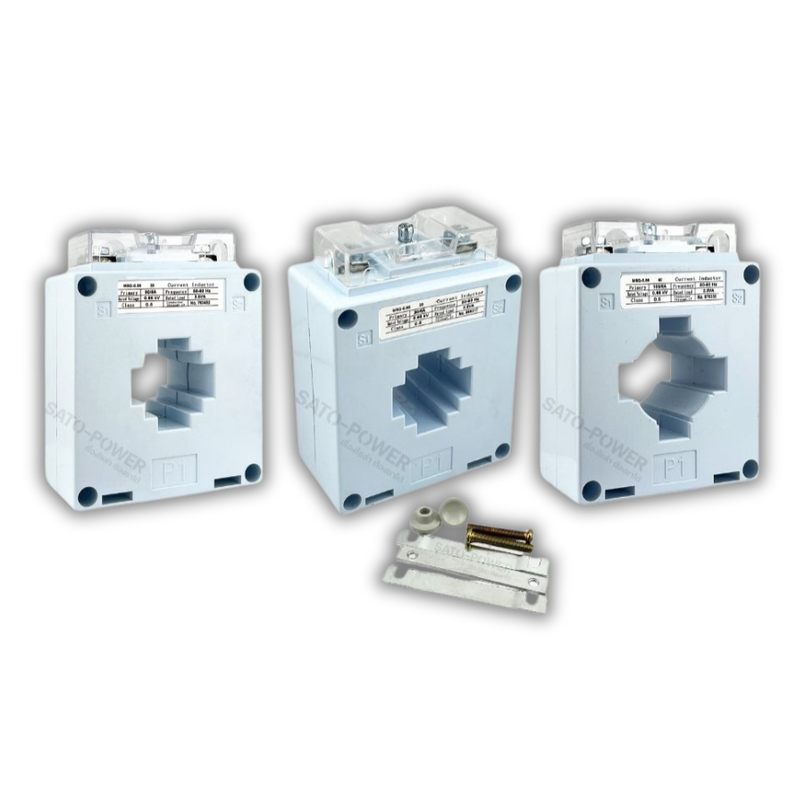 SUNMOON หม้อแปลงกระแสไฟฟ้า ซีที (CT Current Transformer) | MSQ-30 , MSQ-40 | 30/5A , 50/5A , 100/5A , 150/5A , 200/5A , 250/5A | หม้อแปลงกระแสไฟฟ้า