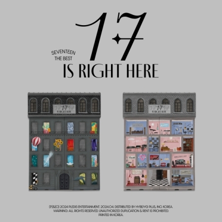 [PRE-ORDER] SEVENTEEN - SEVENTEEN Best Album "17 IS RIGHT HERE"