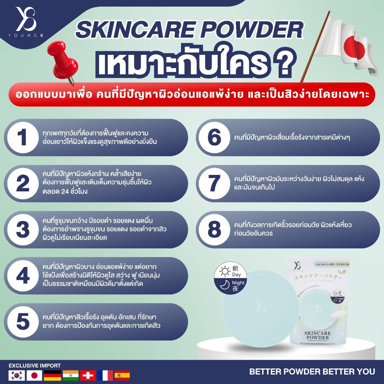 Skincare Powder เหมาะกับใคร