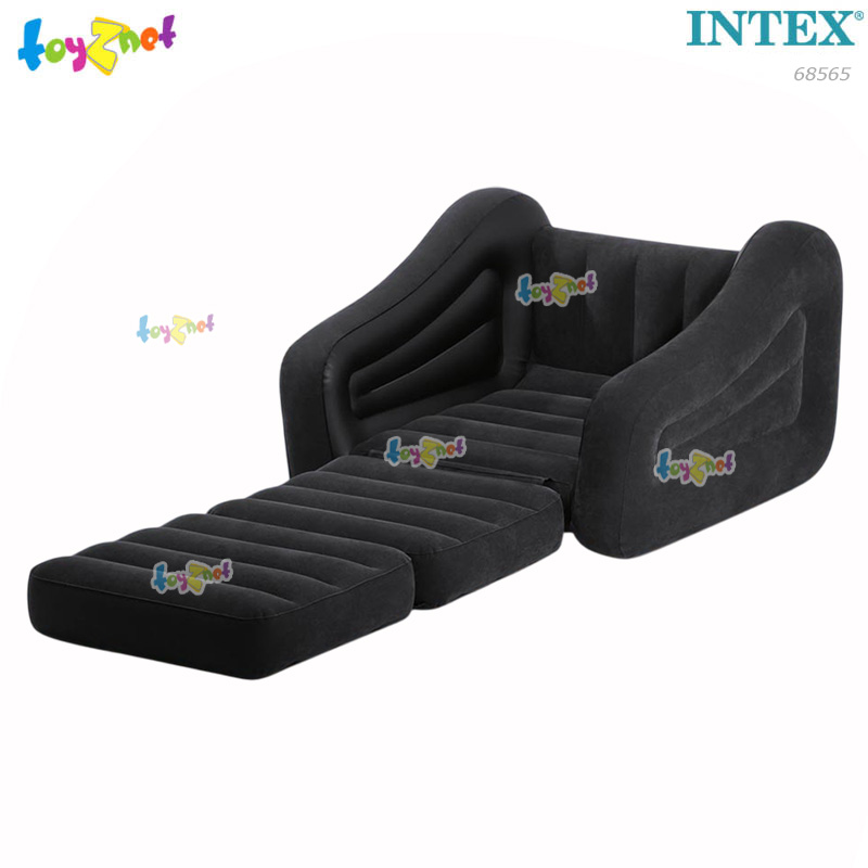Intex Pull-Out Chair 1.09x2.18x0.66 m (Black) [No water bottle holder] no.68565