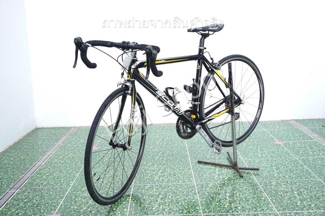 จักรยานเสือหมอบญี่ปุ่น - ล้อ 700c - มีเกียร์ - อลูมิเนียม - Scott Speedster - สีดำ [จักรยานมือสอง]