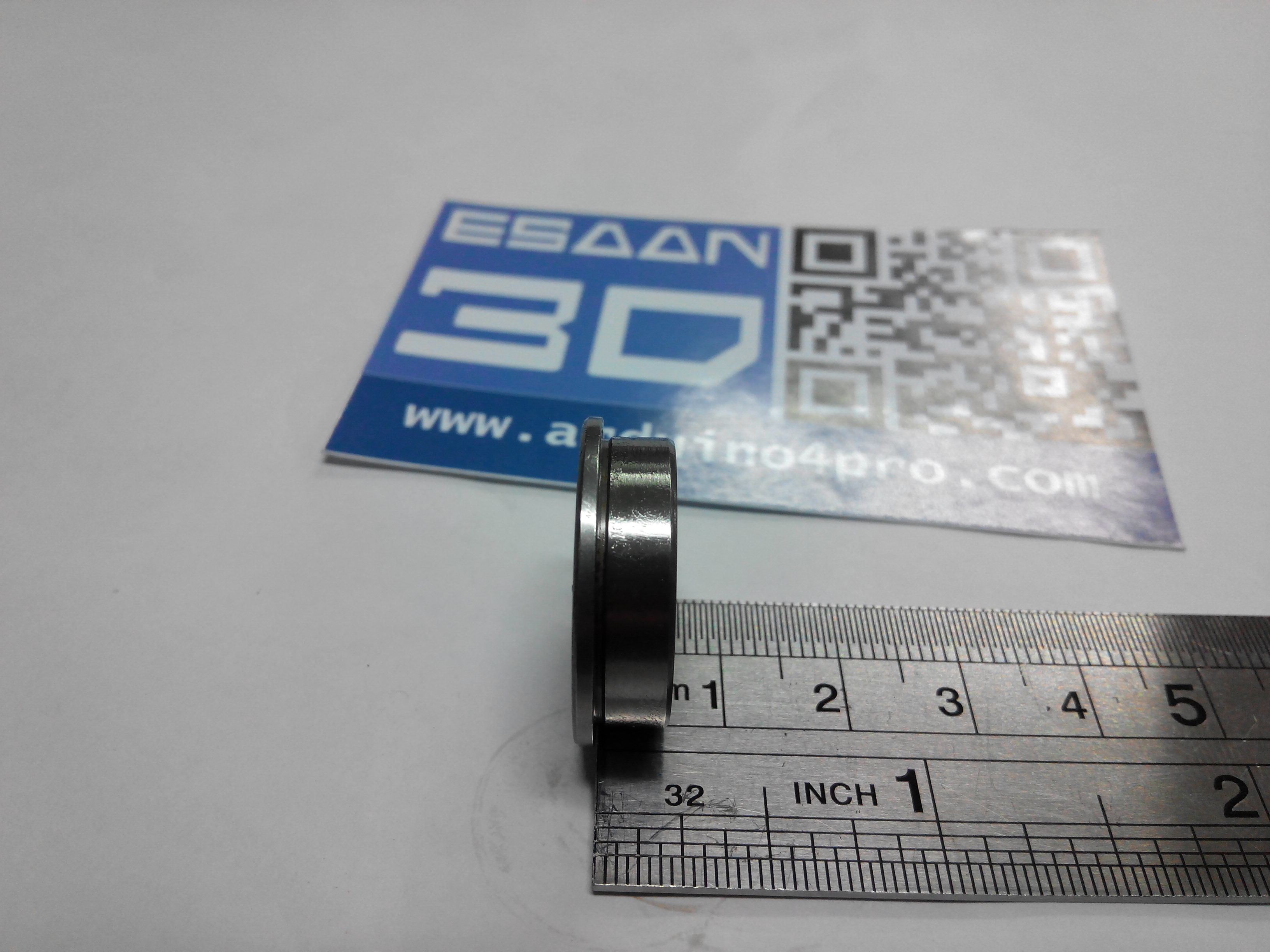 F608ZZ มีขอบข้าง 8mm* 22mm*7mm flange ball bearing