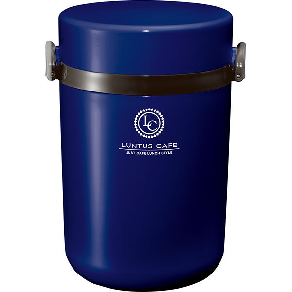 [Asvel Luntus] เซ็ตกล่องอาหารกลางวันเก็บความร้อน 700 ml. รุ่นปิ่นโต สีกรมท่า