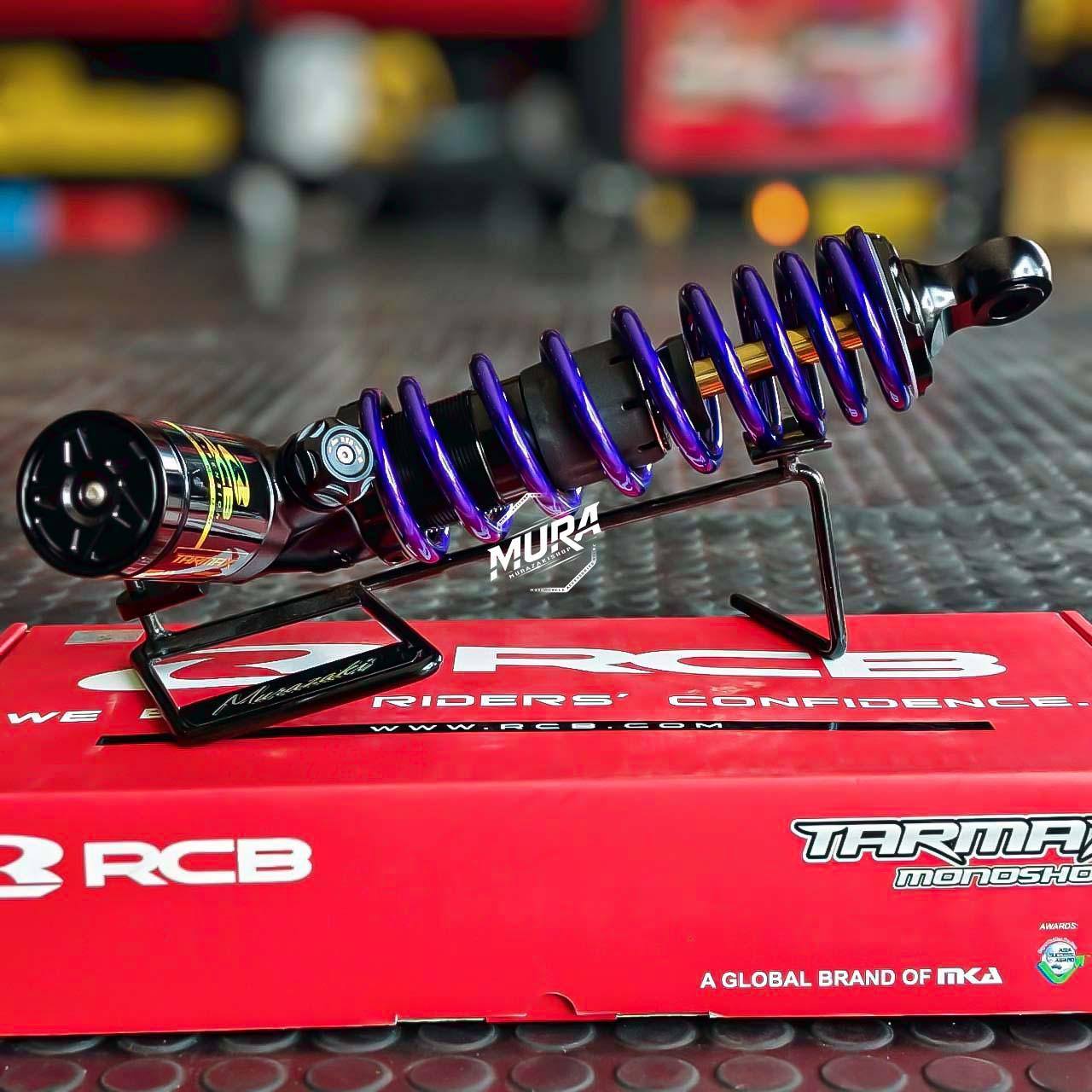 โช้ค RCB ความสูง 320mm. รุ่น Giorno/Lead/GrandFilano/Click125-160/Scoopy i [พร้อมสปริงทำสี]