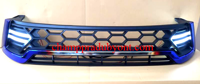 กระจังหน้า TOYOTA REVO 2015-2016 พร้อมไฟ Daylight ลาย TITANIUM