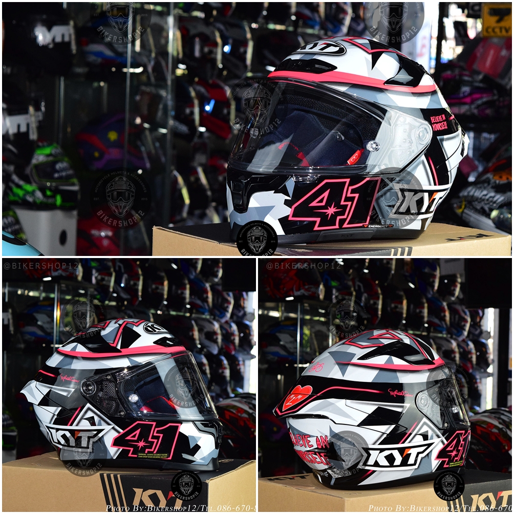 หมวกกันน็อคKYT STRIKER สี ESPARGARO 2018 REPLICA