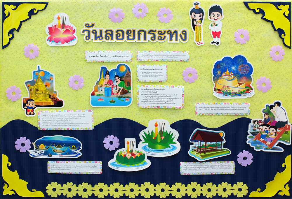 วิธีใช้ลายแต่งบอร์ด พลาสติกแต่งบอร์ด PR-706 จัดบอร์ด