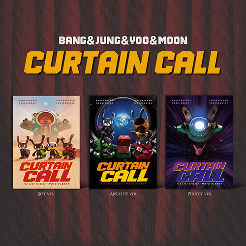 [PRE-ORDER] BANG&JUNG&YOO&MOON - 1st EP Album "CURTAIN CALL"
